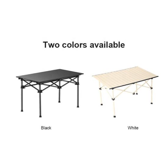 Lightweight Aluminum Folding Camping Table for Weekend Picnic and BBQ

Image Title
