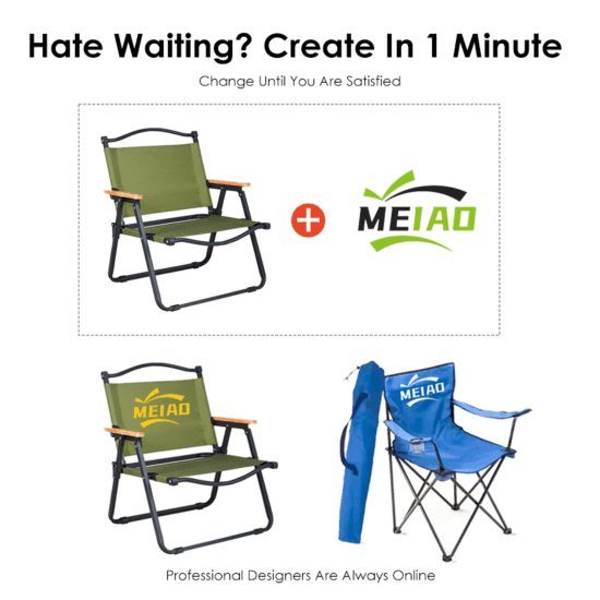  Lightweight Foldable Picnic & Fishing Chair for Outdoor Activities