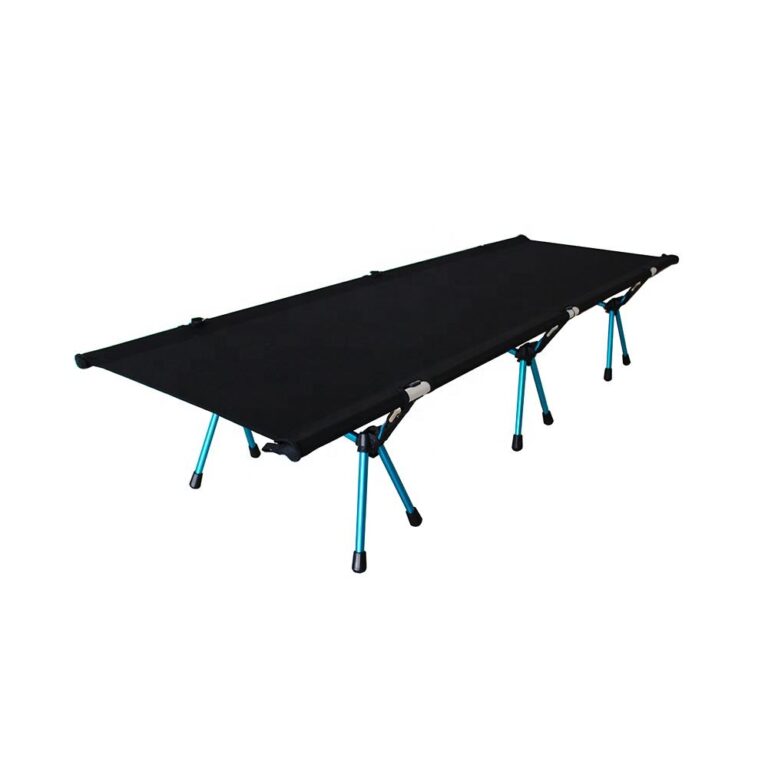 Ultralight Portable Aluminum Camping Bed – Foldable Outdoor Bed
