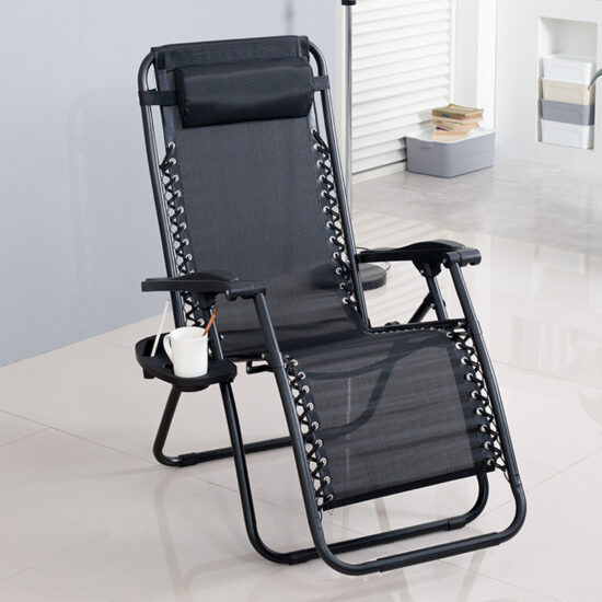 Wholesale Recliner Zero Gravity Camp Chair Metal Folding Beach Lounge Chair