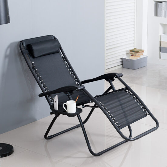 Wholesale Recliner Zero Gravity Camp Chair Metal Folding Beach Lounge Chair