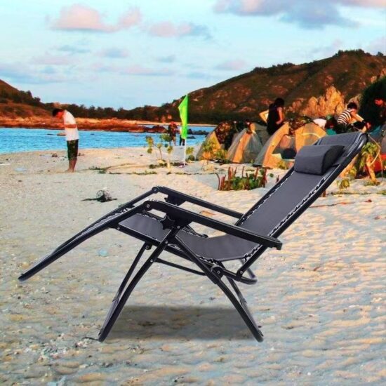 Zero gravity lounge chair, adjustable reclining folding patio chair for outdoor use