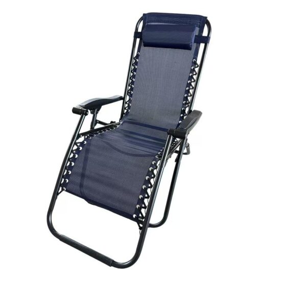 Zero gravity lounge chair, adjustable reclining folding patio chair for outdoor use